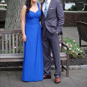 D’ZAGE bridesmaid size 6 blue from David’s bridal